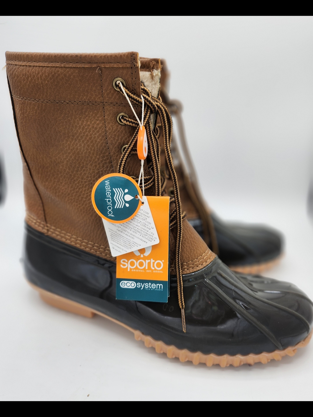 Sporto Waterproof Duck Boots NWT Size: 9 Men/10 Women